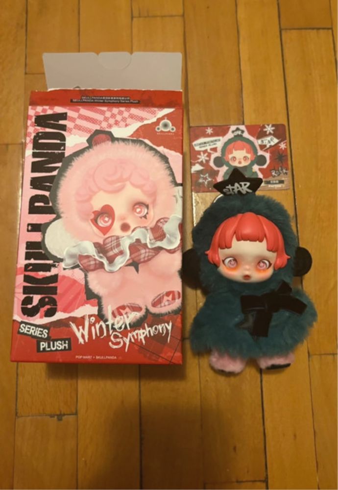 Labubu popmart editia skulpanda
