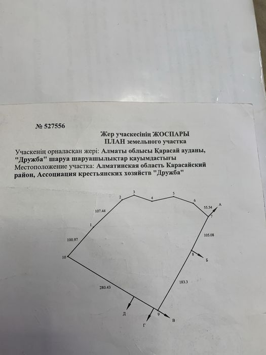 Земельный участок частная собственность