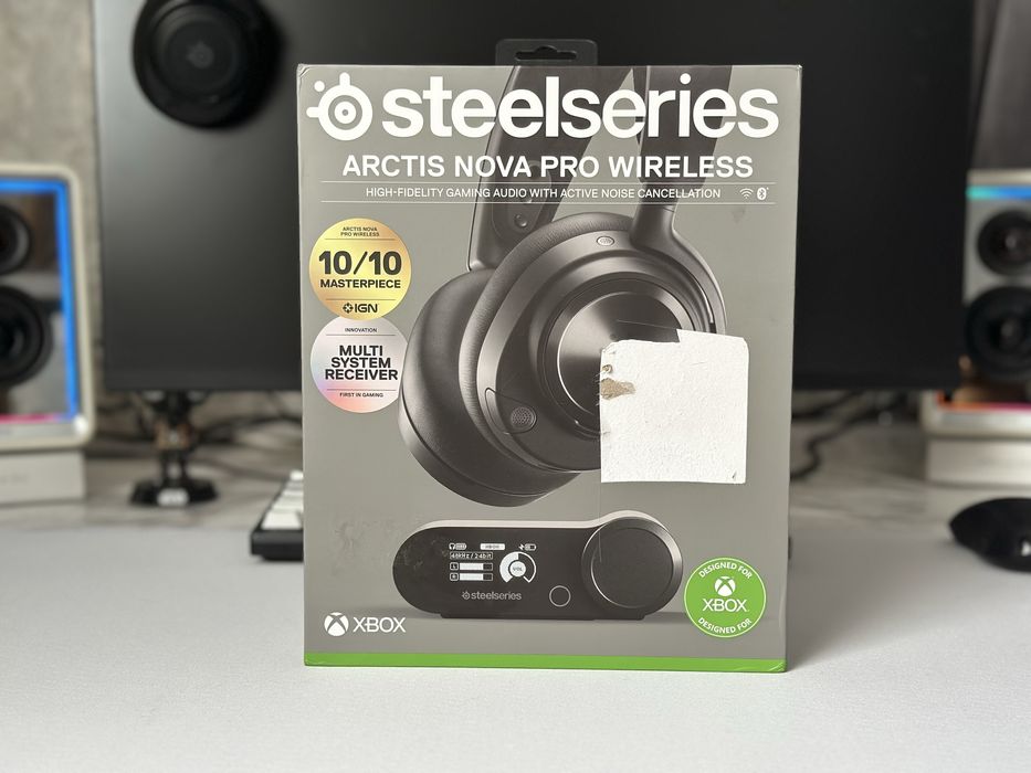 Steelseries arctis nova pro wireless black
