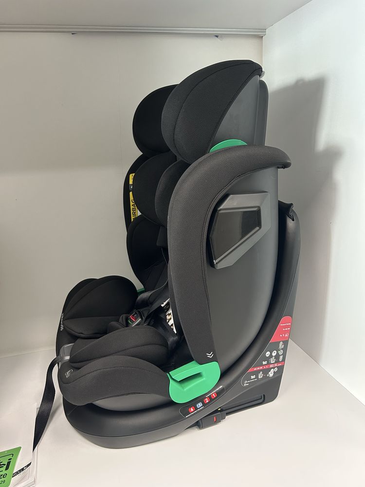 НОВ МОДЕЛ! Столчета за кола i-Roll i-size isofix 360 въртене КРАШ ТЕСТ