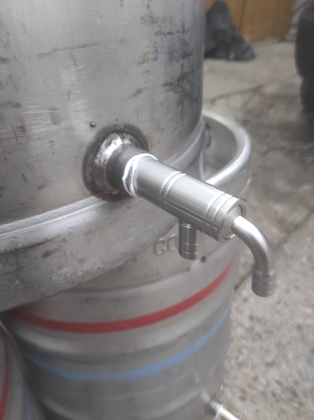 Butoi butoaie inox cu robinet vas de expansiune
