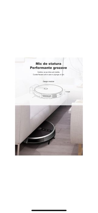 Aspirator robot Liectroux C30B (E30) cu funcție mop – ca nou