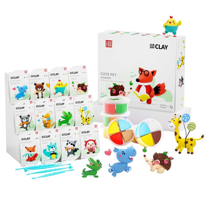 LOUFOR Воздушный пластилин конструктор