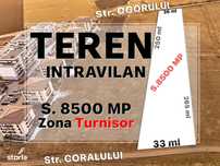 RO/EN Teren Intravilan, 8500 mp, Turnisor, deschidere 2strazi |SkyView