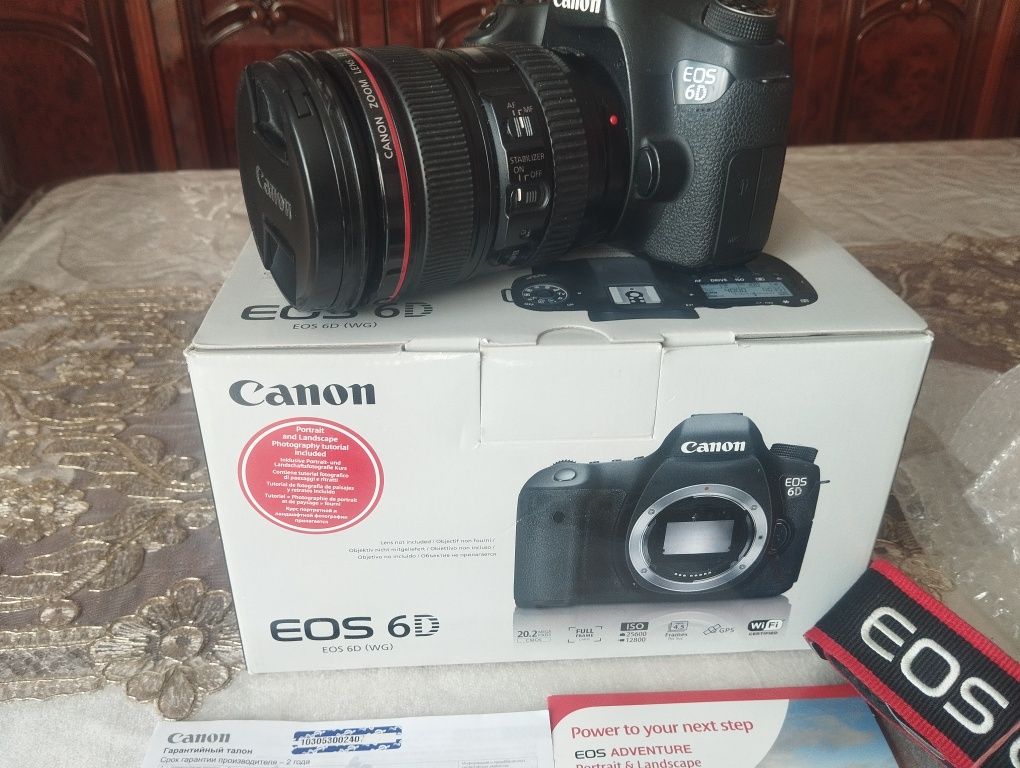 Canon 6 D.  holati alo darajada