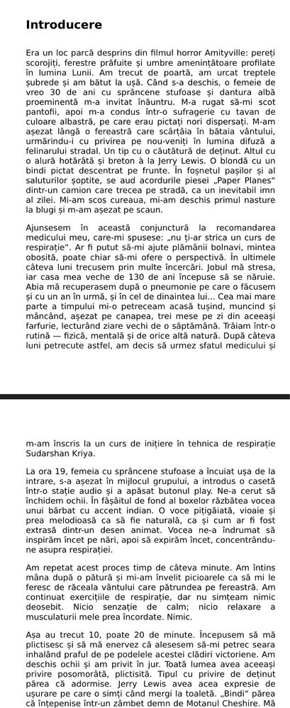 Respiratia de James Nestor - format pdf