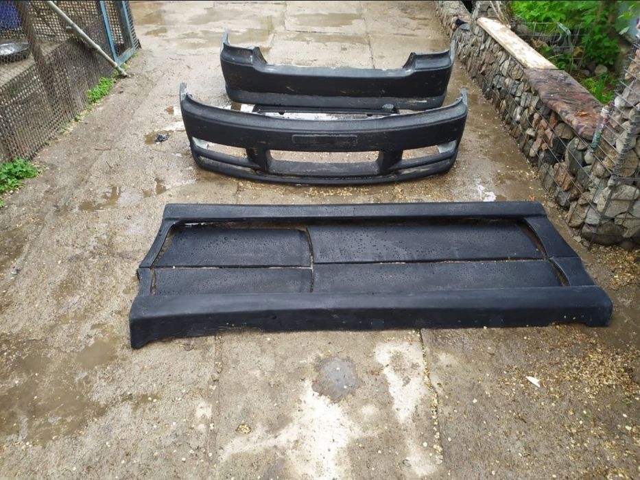 Бампер обвес порог листва накалдка тюнинг