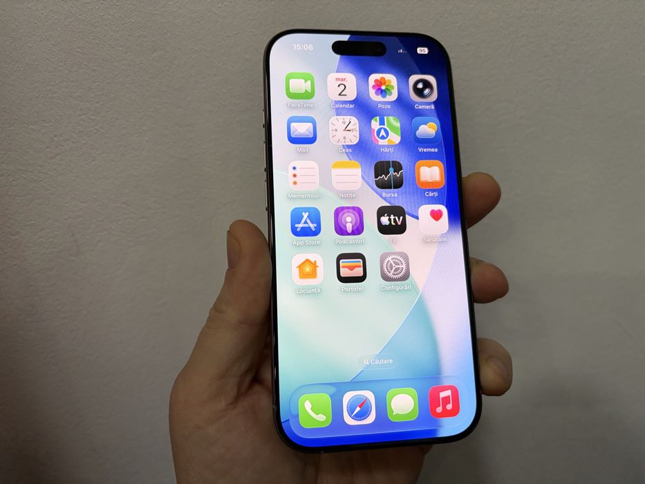 Iphone 16 Pro, 256 gb, Natural Titanium, cu Bypass