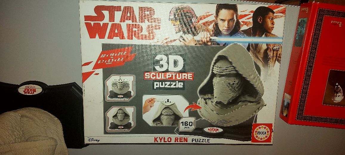 Puzzle 3 D - Star Wars - Kilo Ren - 160 Piese