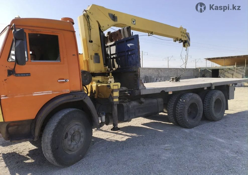 Услуги манипулятора на КамАЗ.