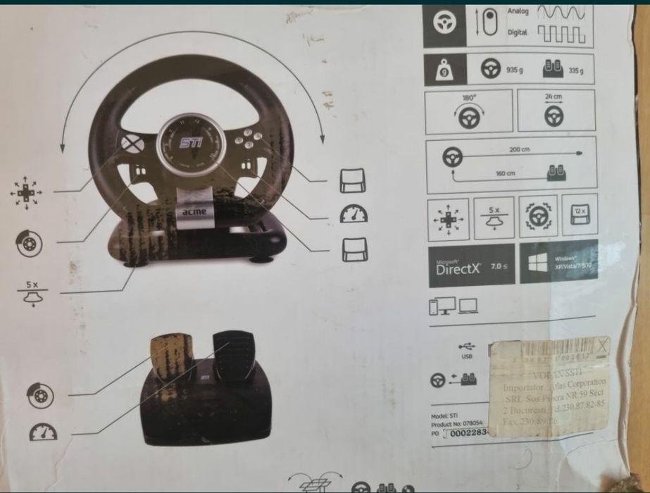 Volan gaming Acme sti