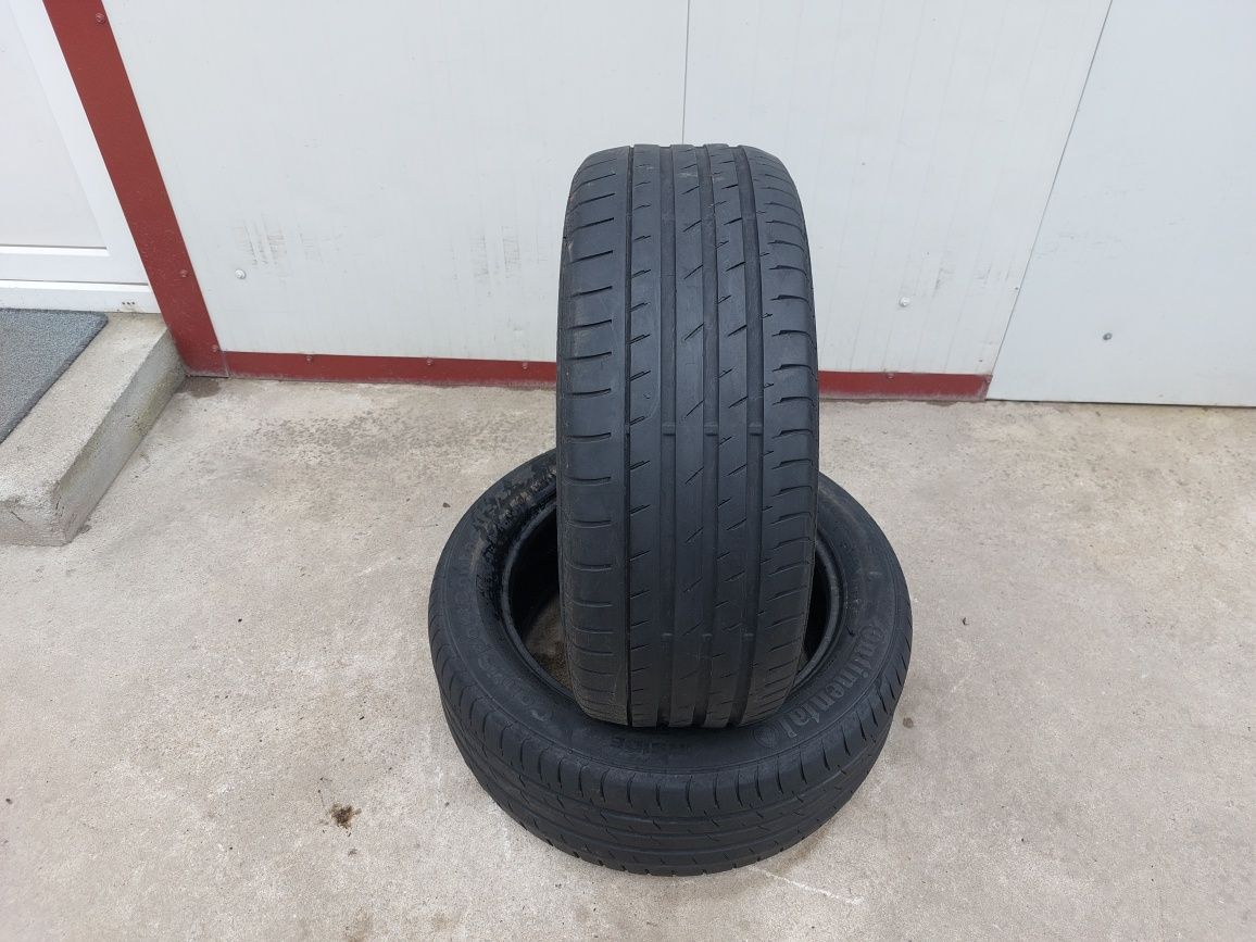 125 lei bucata! Doua anvelope de vara RFT 245 50 18 Continental