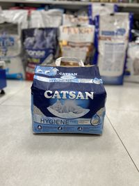 Впитывающий наполнитель для кошек Катсан ( Catsan) 10 литров