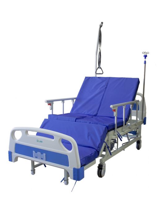 Медицинская функциональная кровать с матрасом и аксессуарами