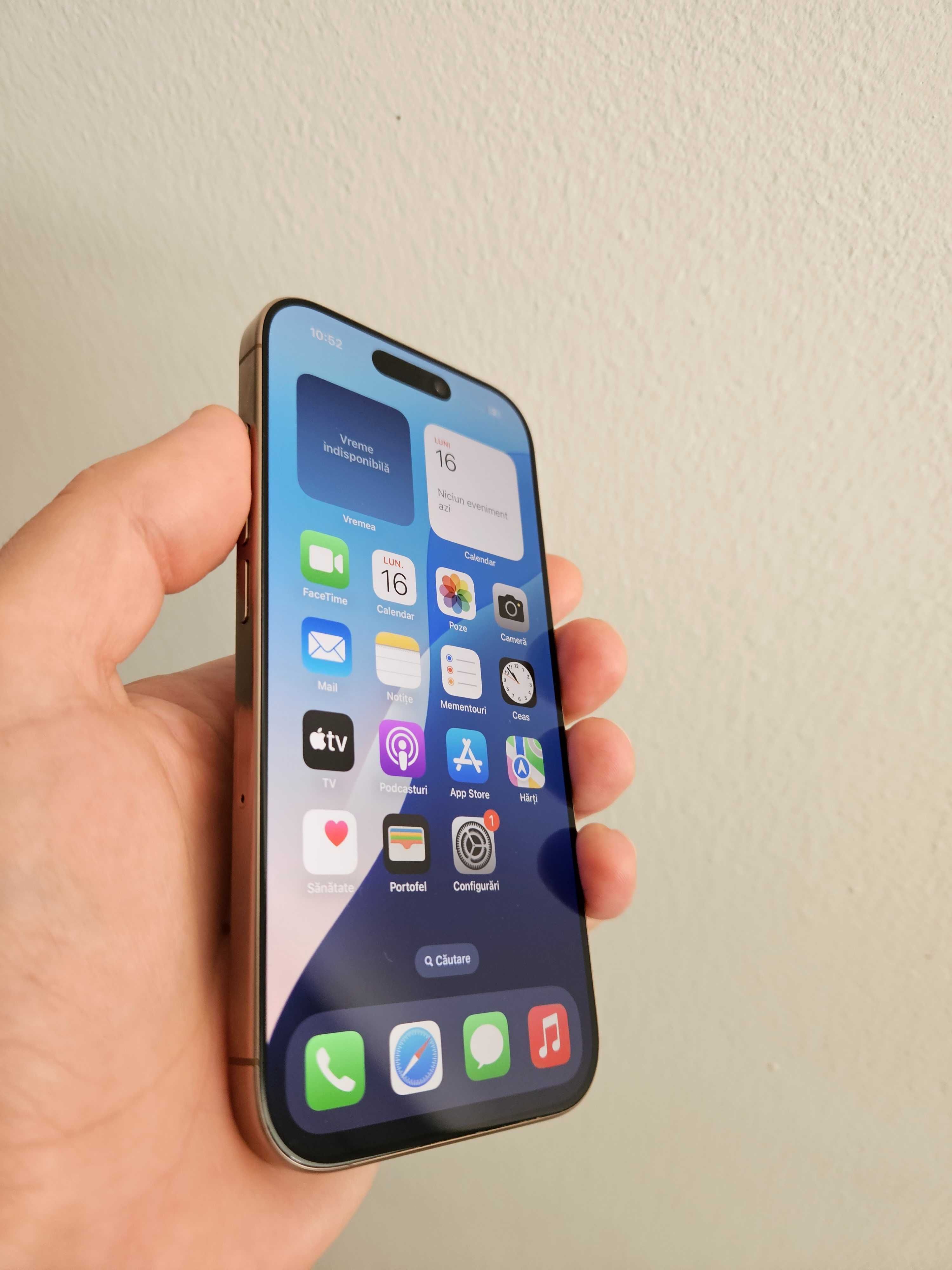 IPhone 16 pro, 256gb, neverlock, Garantie.