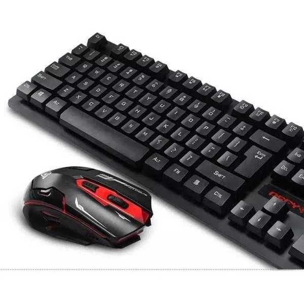 Чисто нова Безжична клавиатура + мишка HK6500