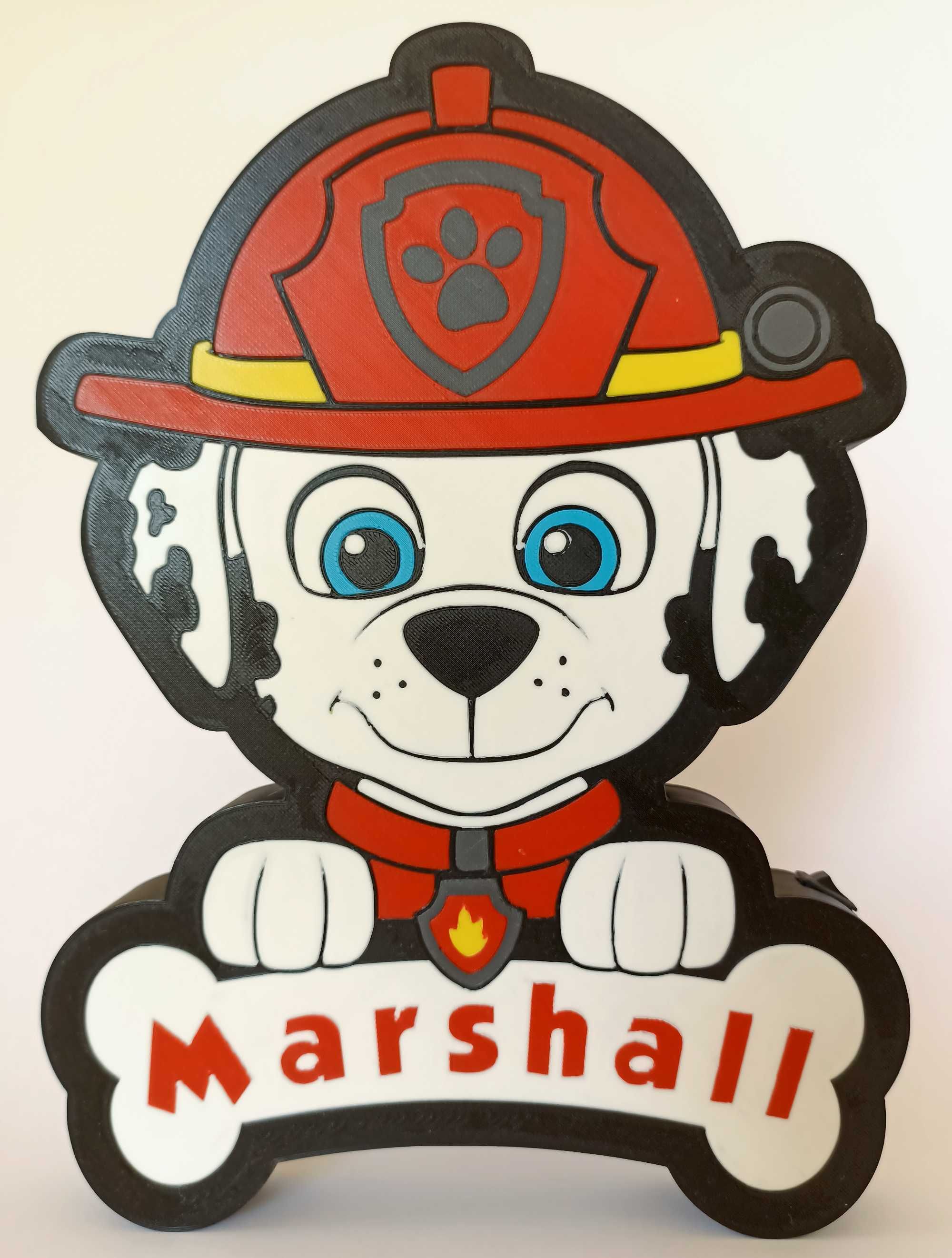 Нощна лампа за деца - Marshall/Маршал от Пес Патрул (PAW Patrol)