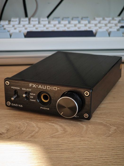 FX-AUDIO DAC-X6 USB Слушалков Усилвател