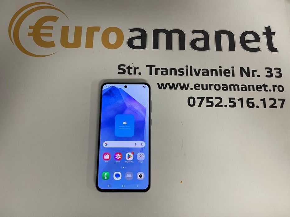 Telefon mobil Samsung Galaxy A55, Dual SIM, 8GB, 256GB, 5G, -T-
