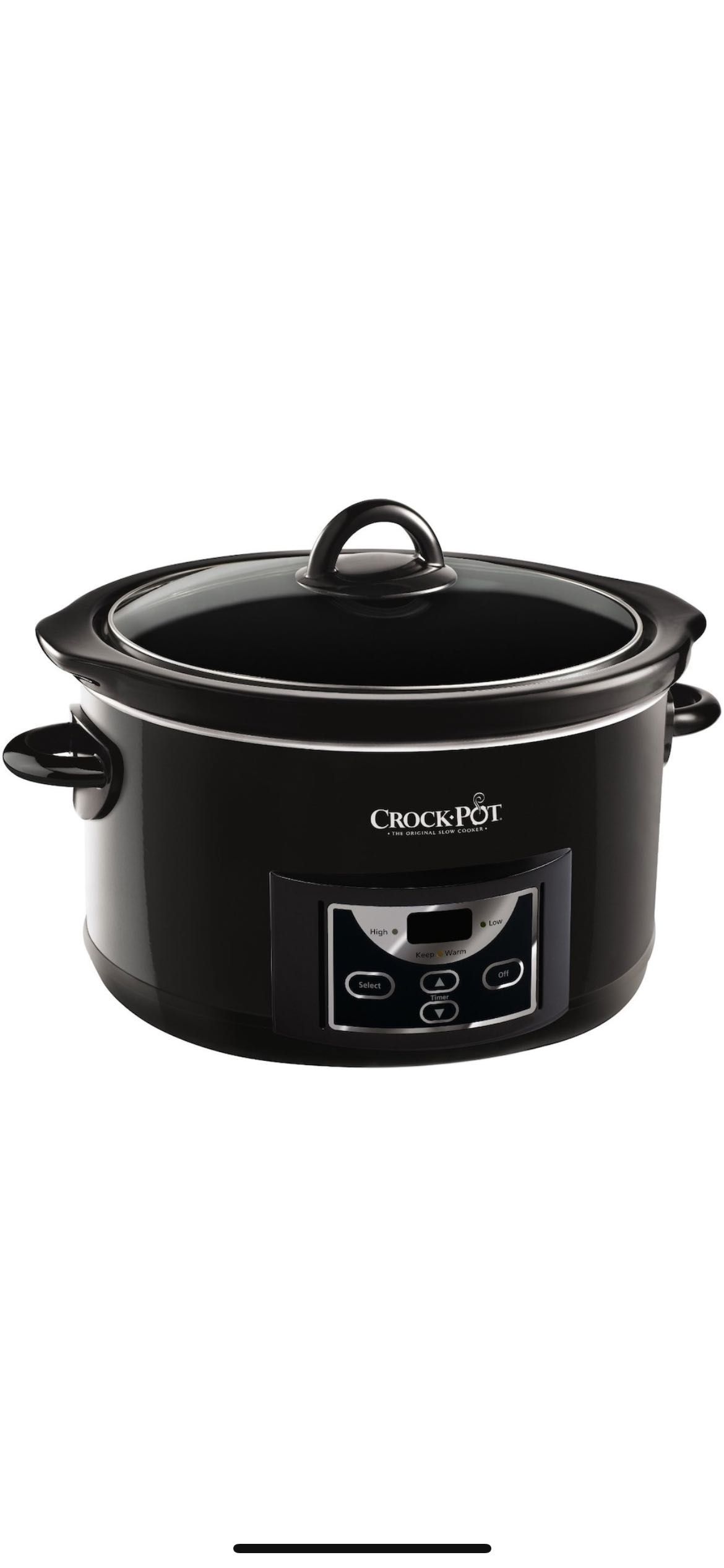 Slow Cooker 4.7L Digital Crockpot