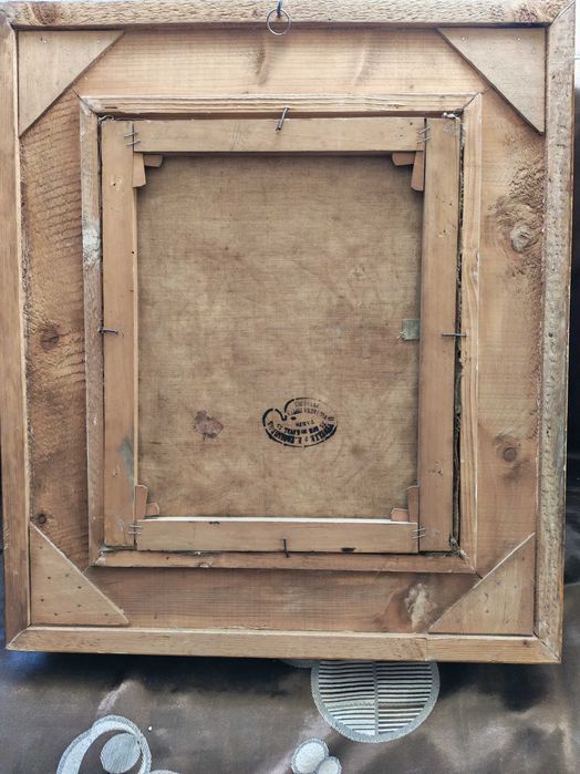 Tabloul Grigorescu, ulei pe pânză, semnat Ghika nr 11/14