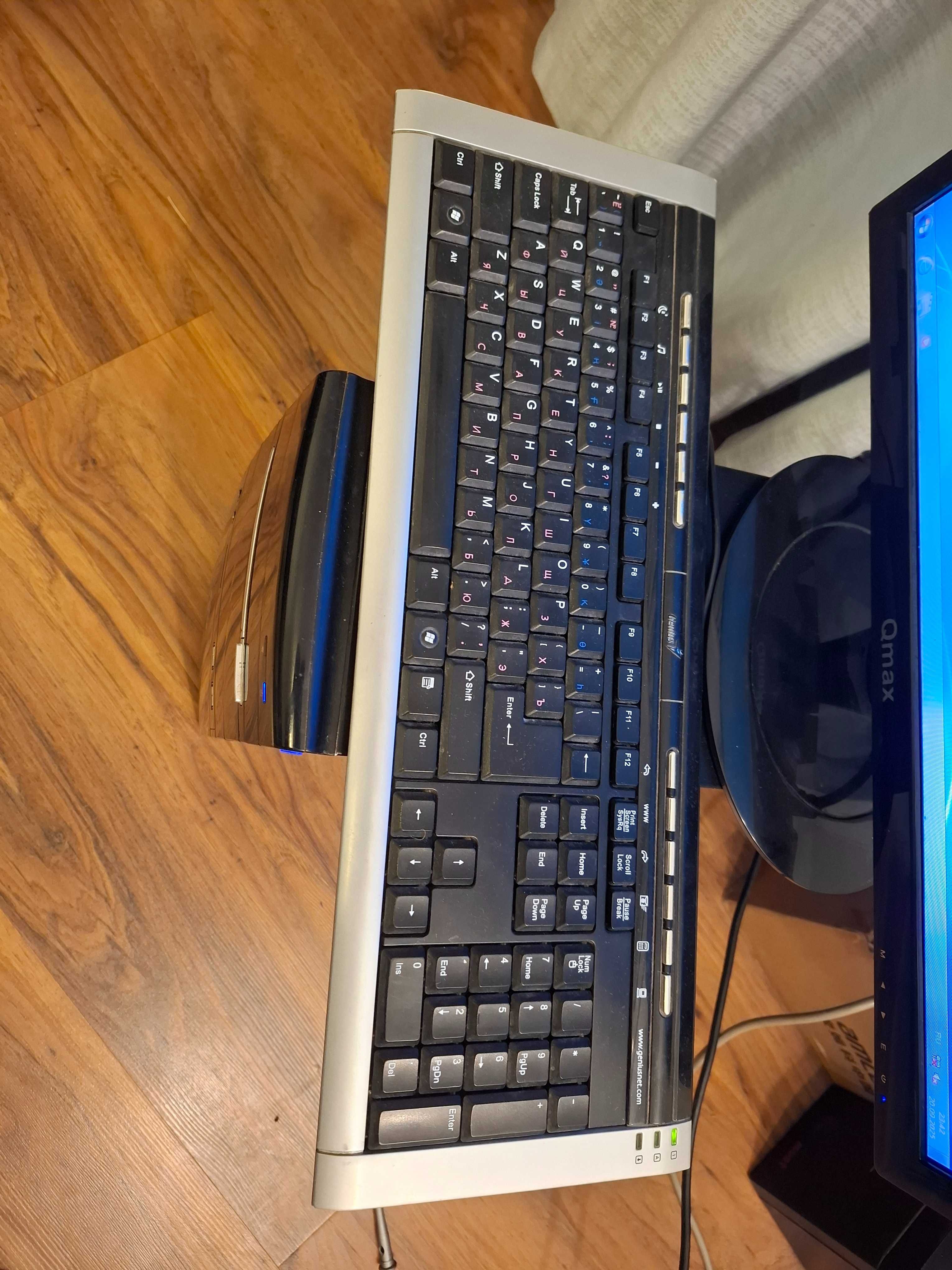 Фирменный компьютер HP, системник, монитор LCD Led 19", клавиатура