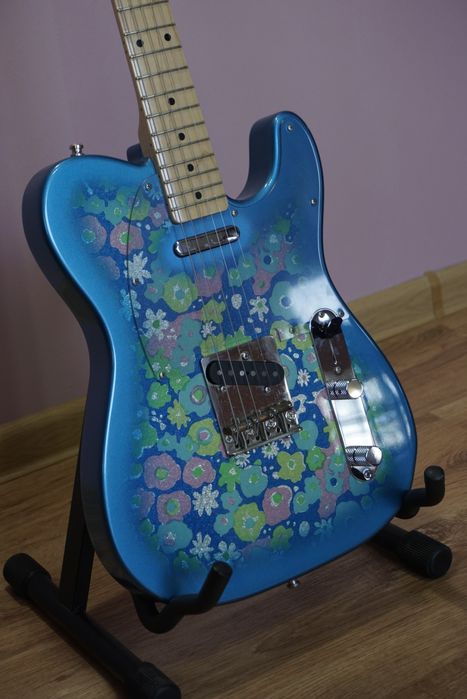 Chitară electrică Fender MIJ Telecaster Blue Floral