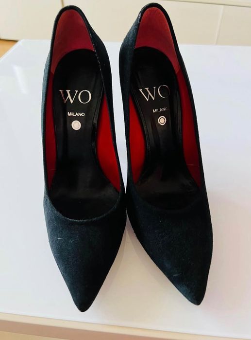 Pantofi stiletto piele full nr 37