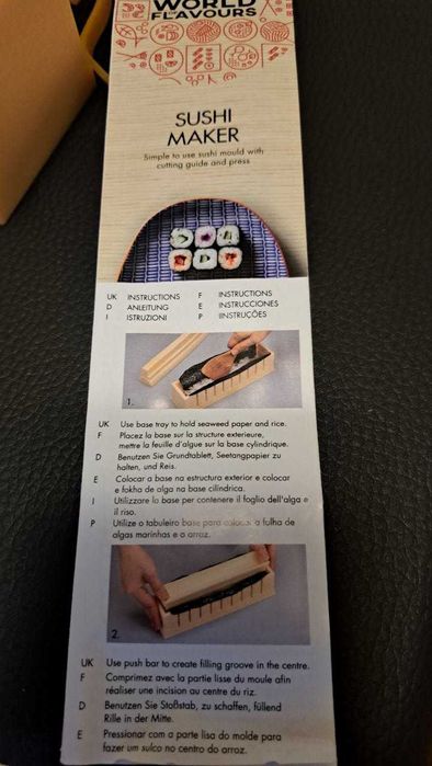 Set pentru sushi Kitchen Craft / Kitchen Craft sushi set