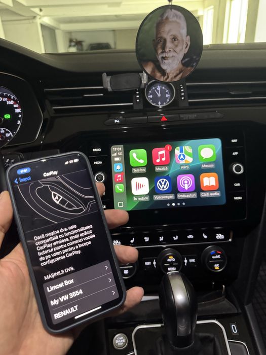 Carplay/Android Auto Audi Waze Volkswagen Skoda Porsche Volkswagen