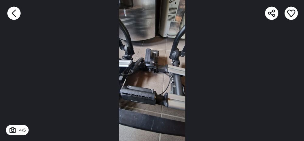 Suport transport 2 biciclete Menabo Sirio.