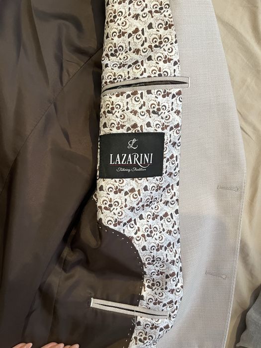 Официален мъжки костюм Lazarini