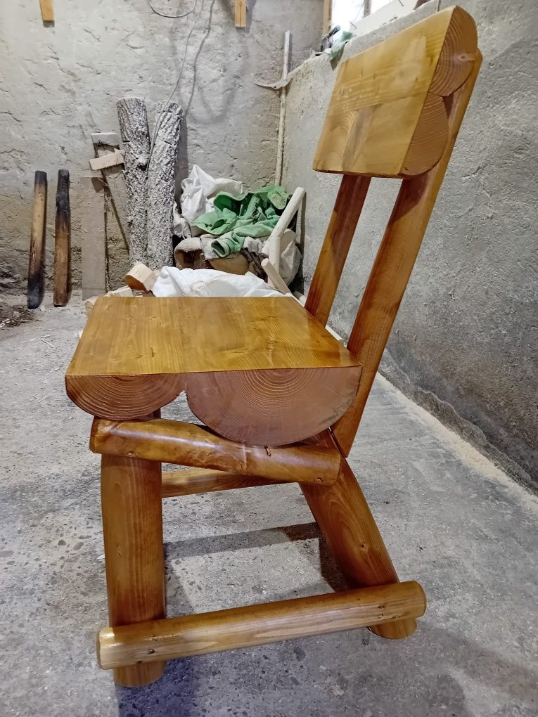 Rustic leagan'-mese _scaune'banci
