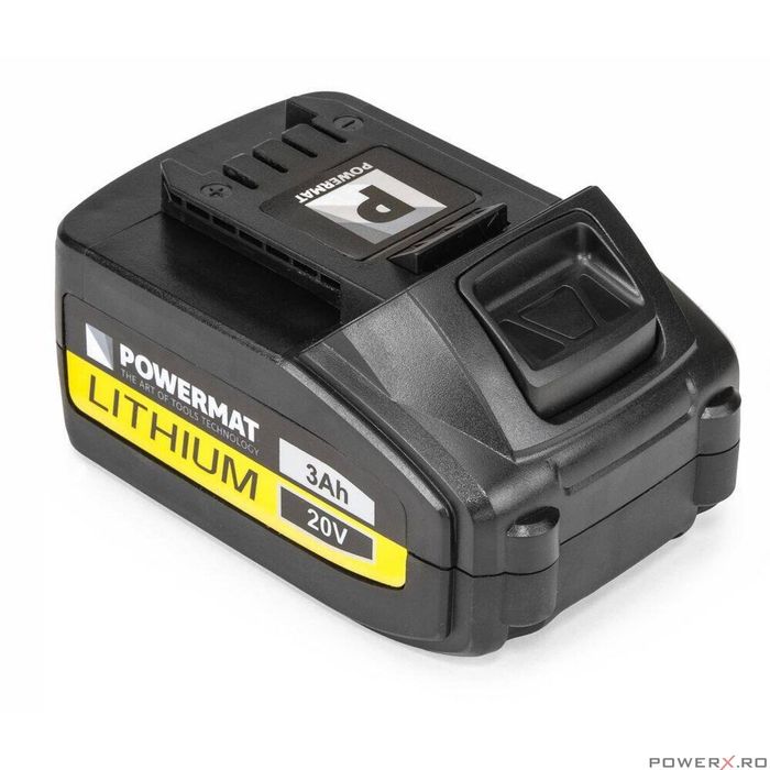 Pistol de impact, 450 Nm, acumulator 20V 3Ah, Powermat