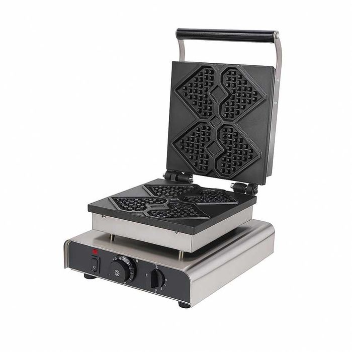 Професионален гофретник Hearts Waffle Don Gelato | Сърца на клечка