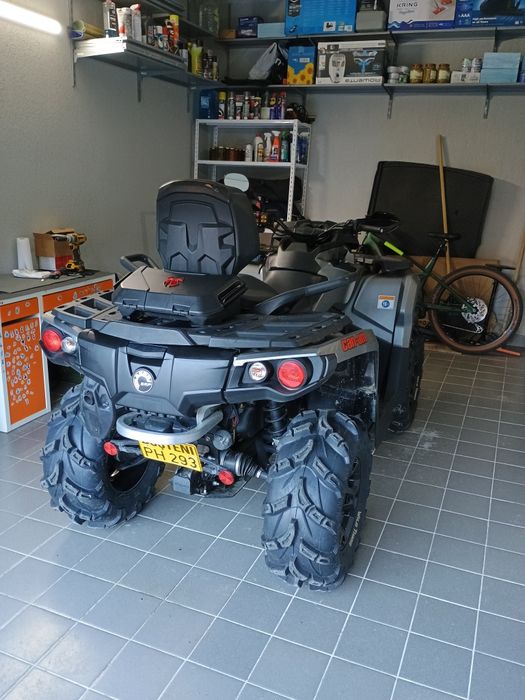 Set roți 12 ATV Can Am Outlander (jante + anv. CST Wild Thang)