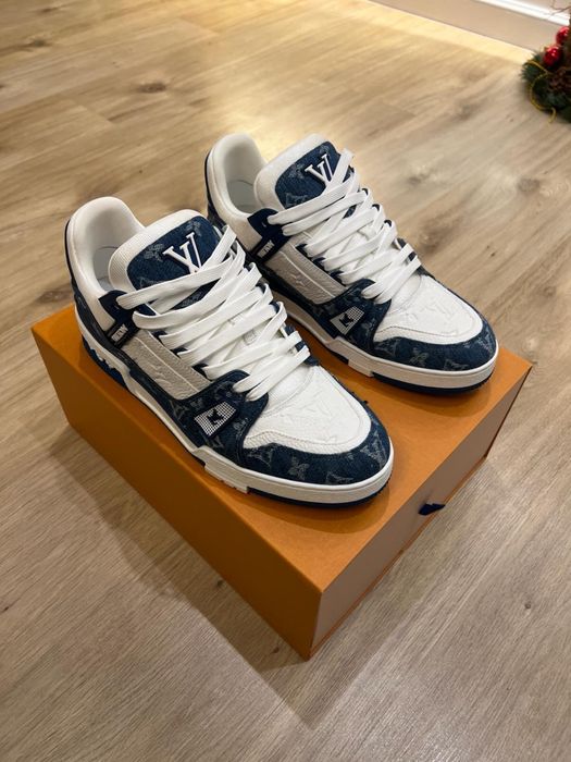 Louis Vuitton Trainer Denim  43