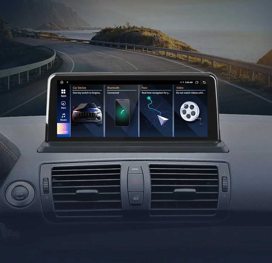 Navigatie Android Dedicata BMW Seria1 E81/E82/E87 (2005-2013) 4GB RAM