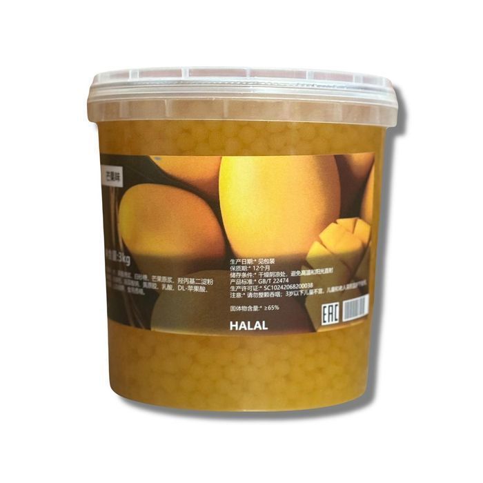 Джуз боллы манго 3 кг Halal, Тапиока, джемы, Джуз боллы