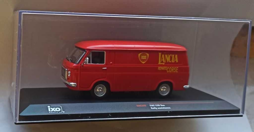 Macheta Fiat 238 Van asistenta raliu Lancia - IXO 1/43 (Rally)