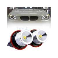 LED крушки за фабрични ангелски очи 10W за BMW E60/E61 (03-07) - бели