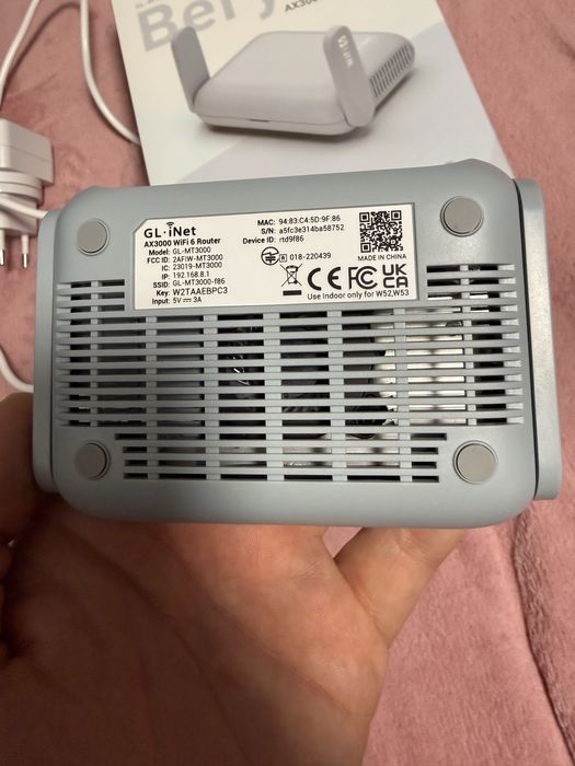 Router GL.iNet Beryl AX (GL-MT3000)