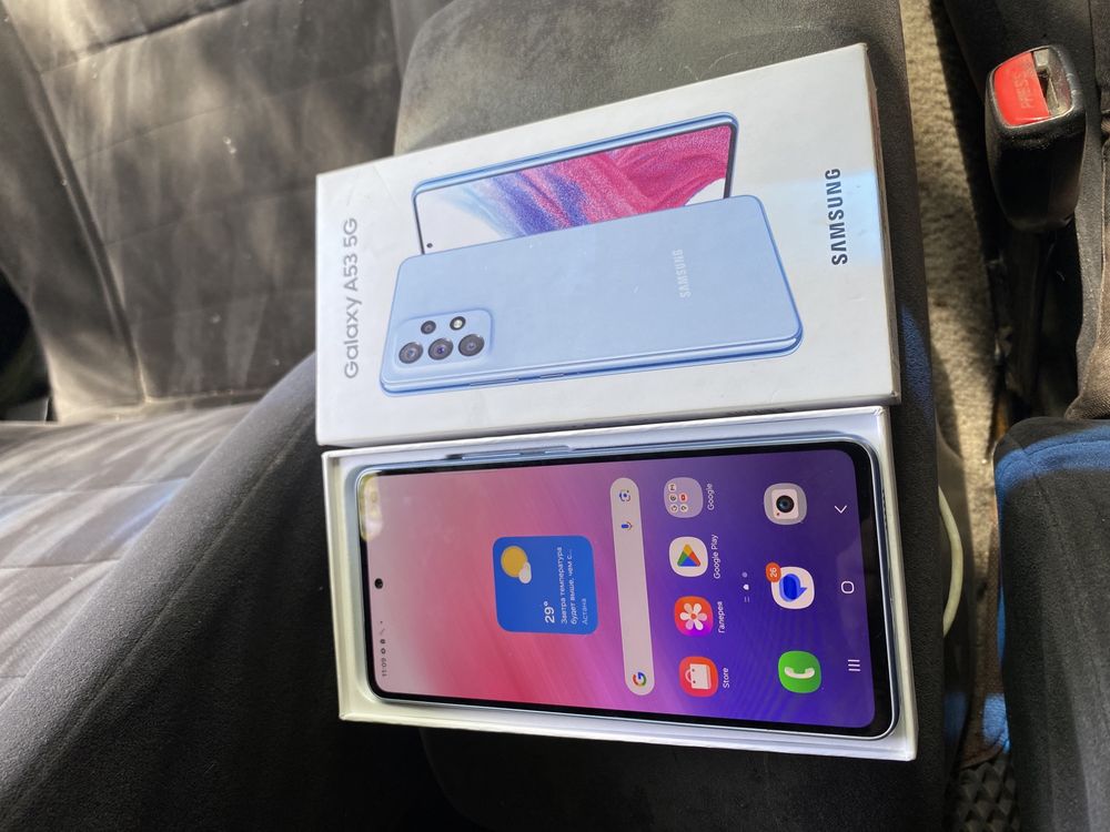 A53.  5G.  Samsung