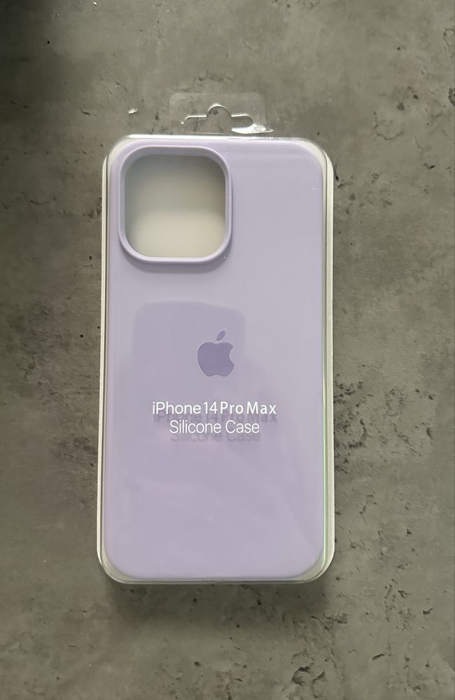 Розов и Лилав Силиконов Кейс за Iphone 14 pro max
