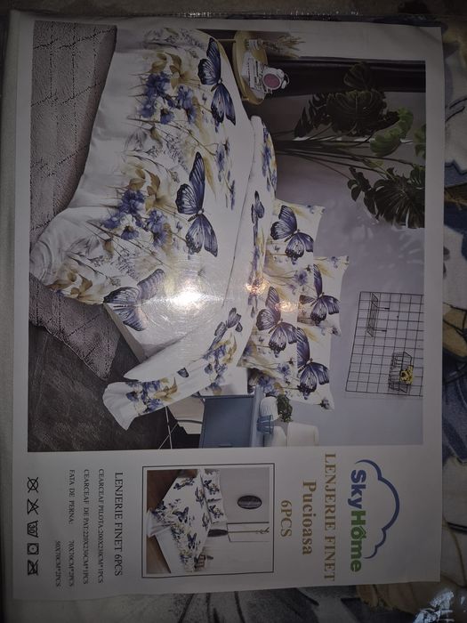 Lenjerii de pat , 6 piese