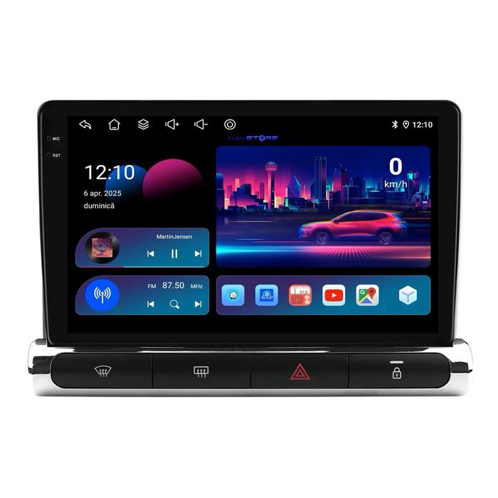 Navigatie Dedicata Citroen C3 Aircross (2017-2023), 9Inch, Carplay