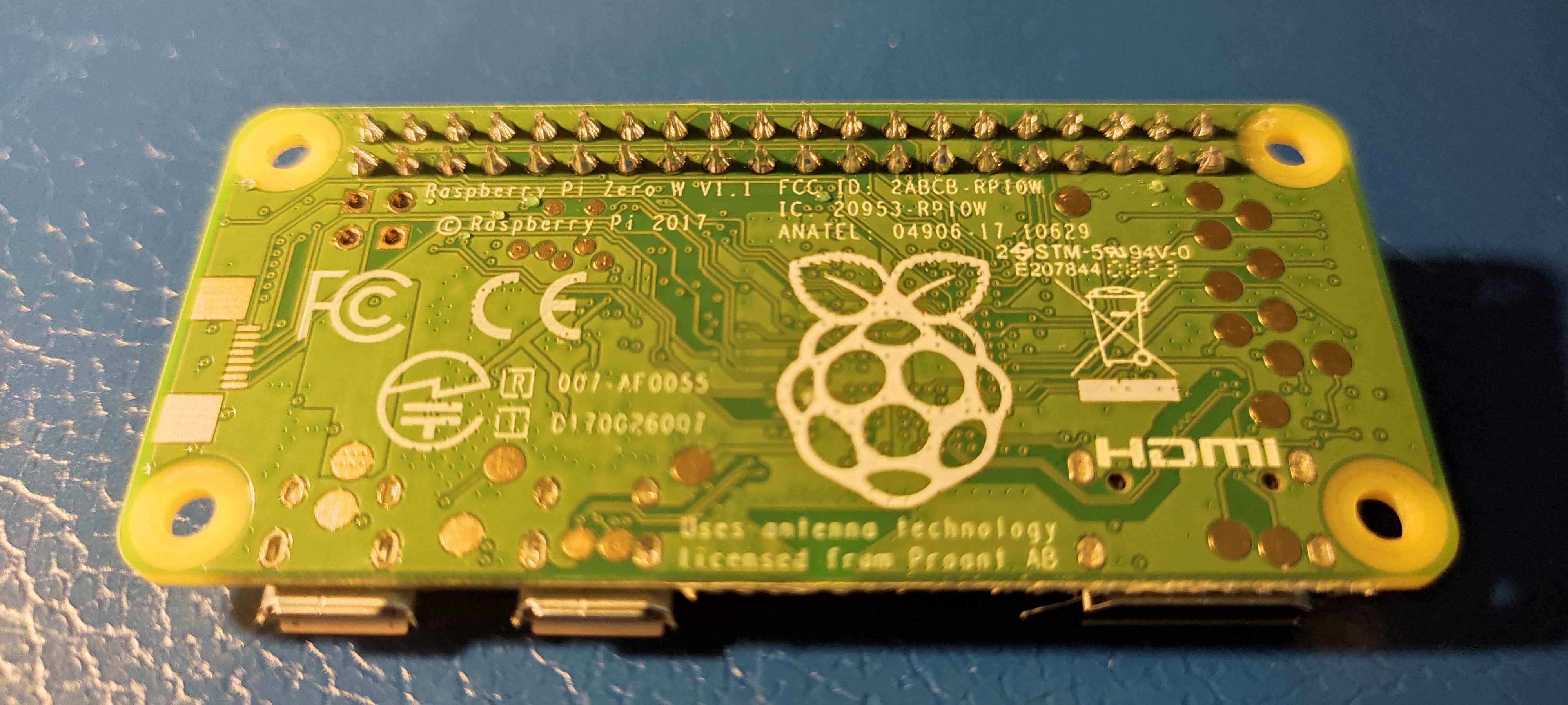 Raspberry pi zero w/wh