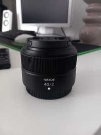 Obiectiv Nikon Z 40mm F2.0