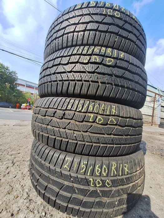 4 anvelope iarna 215/60r17 Continental