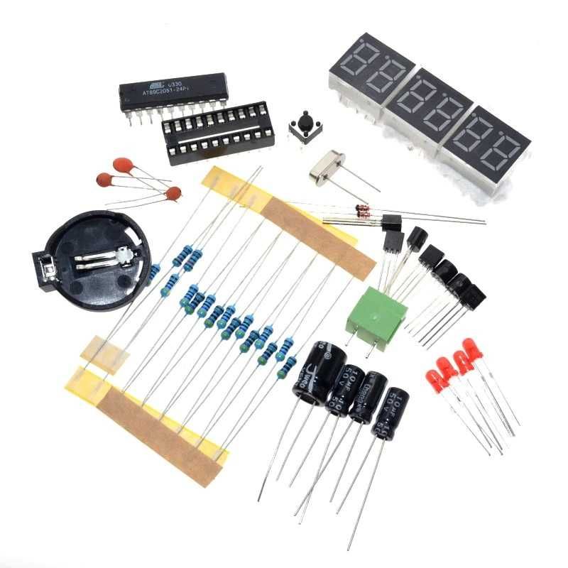 Kit Diy ceas electronic afisaj digital AT89C2051